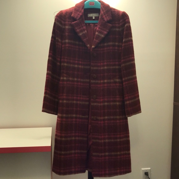 Fall Winter Women's Retro Wool blend Overcoat - Picture 2 of 3